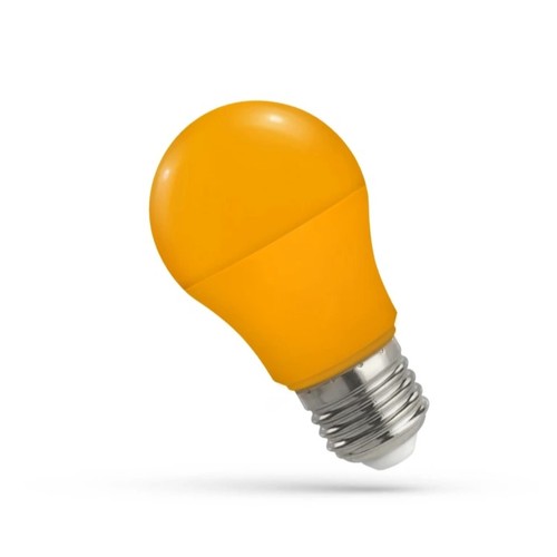E27 4,9W LED-Lampe - Mattiert, A50, Orange