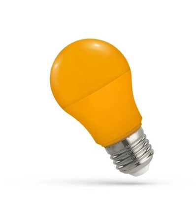 E27 4,9W LED-Lampe - Mattiert, A50, Orange