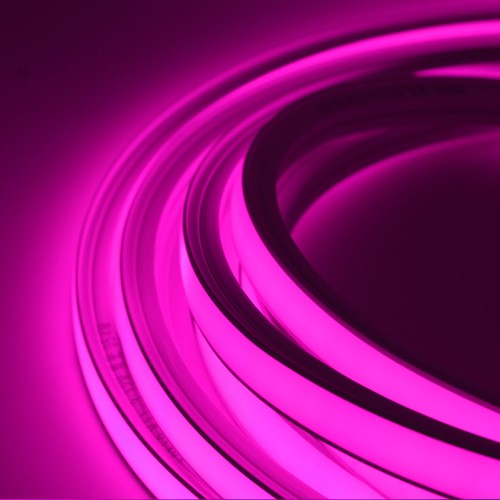 5m 8W/m AnyCut Neon Flex 10x10 Lila/Pink LED-Streifen - 12V DC, Lila/Pink, Kein Schnittabstand