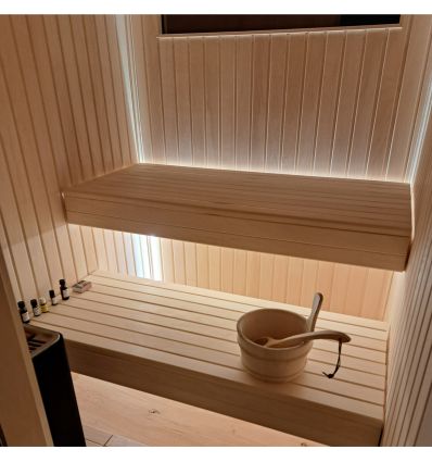 LEDlife Neon Sauna LED-Streifen - 5M, 14W pro Meter, IP68, 24V
