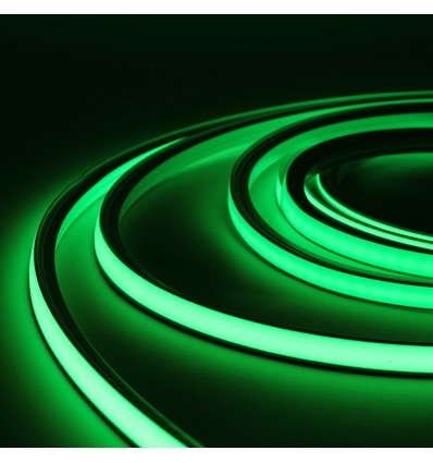 5m 8W/m AnyCut Neon Flex 10x10 Grüne LED-Strip - 12V DC, kein Schnittintervall