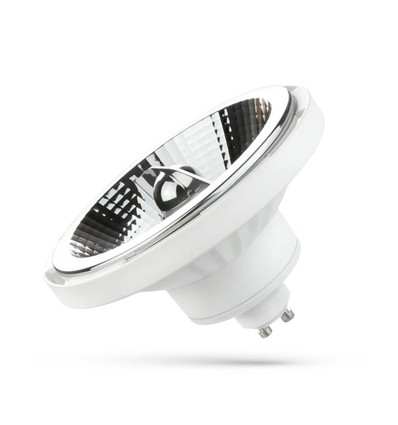 GU10 10W dimmbarer LED-Spot - AR111, weiß, 20° Abstrahlwinkel