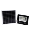 60W Solar LED Fluter - 1650lm, IP65, 4000K, schwarz, inkl. Solarpanel und Fernbedienung