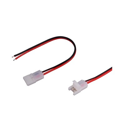 8mm Verbinder für LED Strips - Single Head, für einfarbige 8mm Strips