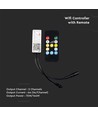 WiFi LED Controller mit Fernbedienung, 12V/24V - Smart Life, Google Home, CCT/RGB, 72-144W