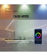 WiFi LED Controller mit Fernbedienung, 12V/24V - Smart Life, Google Home, CCT/RGB, 72-144W