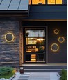 9W Wandleuchte - IP44 Außenbereich, Ø12cm, 3 Lichtfarben, Grau, CCT