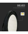 100W LED Hallenstrahler, 120lm/W - 110 Grad, IP65, 6500K, schwarzes Finish