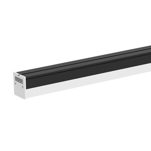 120cm 40W LED Lichtband - 107lm/W, Schwarz, IP20, IK08, durchverdrahtet, 4000K