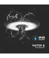 V-Tac 120W runde LED-Straßenlampe - Ø60mm, IP65