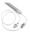 150cm 45W LED-Leuchte - IP65, m. Stecker und Schalter, 2m Kabel + Stecker, Ein/Aus