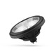 GU10 AR111 14W LED-Spot - 40° Abstrahlwinkel, schwarz