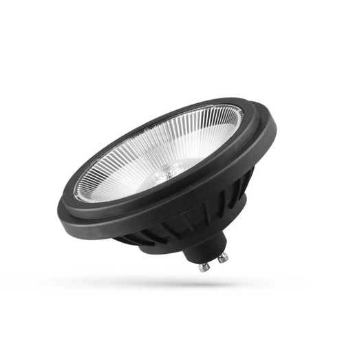 GU10 AR111 14W LED-Spot - 40° Abstrahlwinkel, schwarz