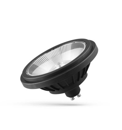 GU10 AR111 14W LED-Spot - 40° Abstrahlwinkel, schwarz