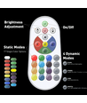 Fischlampe RGB 30 cm hoch - Ø11 cm, perfekt für Kinder und Junggebliebene