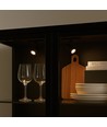 PicoTrack 3,5W Mini LED Schienenstrahler - Schwarz, Passend für PicoTrack Schienen, RA92, 24V