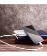 10000mAh Powerbank, 22.5W - Ultra Slim, Aluminium, weiß, Fast Charger