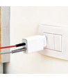 20W Travel Adapter mit PD und QC - Weiß, 1x PD Port, 1x QC Port