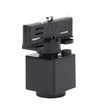 SPS2 Adapter Slim - 3-phasig, mit Steckdose, schwarz, Spectrum
