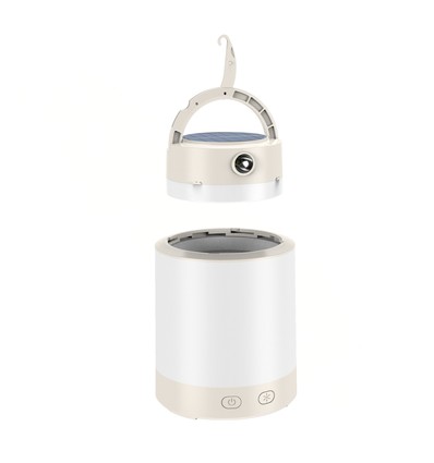 Lumina Campo tragbare Campinglampe mit Solarzellen - RGB+CCT, Powerbank, wiederaufladbar, dimmbar