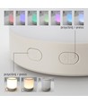 Lumina Campo tragbare Campinglampe mit Solarzellen - RGB+CCT, Powerbank, wiederaufladbar, dimmbar
