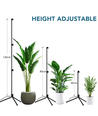 Wachstumslicht mit Stativ - 38W, Verstellbar, 3 Lampen, Timer