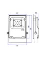 10W RGB+CCT Zigbee/Hue Flutlicht - Arbeitslampe, Hue-kompatibel