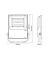 60W RGB+CCT Zigbee/Hue Fluter - Hue-kompatibel, Arbeitsleuchte
