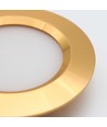 3er-Set Reco68 Möbelstrahler dimmbar - Gold, inkl. dimmbarem Netzteil