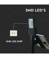 50W Solara LED Straßenleuchte mit Solarpanel - 4000lm, IP65, 4000K, inkl. Fernbedienung und Batterie