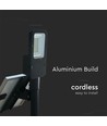 50W Solara LED Straßenleuchte mit Solarpanel - 4000lm, IP65, 4000K, inkl. Fernbedienung und Batterie