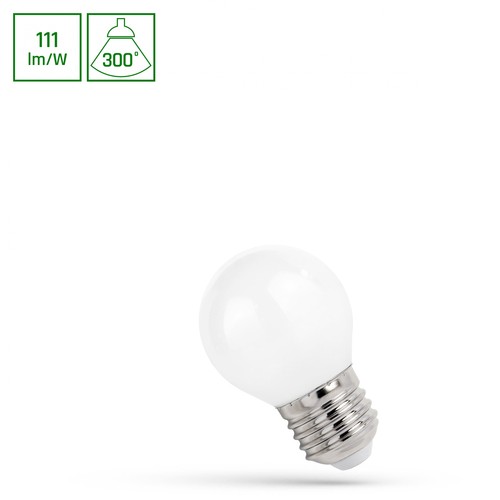 E27 5,5W LED-Tropfenlampe P45 - Kohlefaden