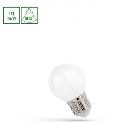 E27 5,5W LED-Tropfenlampe P45 - Kohlefaden
