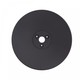 Schwarze Basis für Piatta 12W Fassadenbeleuchtung - Ø30cm, Höhe 3cm, rund, schwarz, Zubehör für Piatta Serie