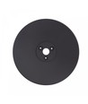 Schwarze Basis für Piatta 12W Fassadenbeleuchtung - Ø30cm, Höhe 3cm, rund, schwarz, Zubehör für Piatta Serie