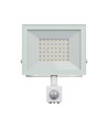 50W Fluter mit Sensor - IP44, Weiß, Arbeitsleuchte, PIR-Sensor