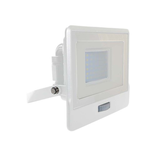 30W LED-Flutlicht mit Sensor - Weiß, Arbeitsleuchte, Samsung LED-Chip