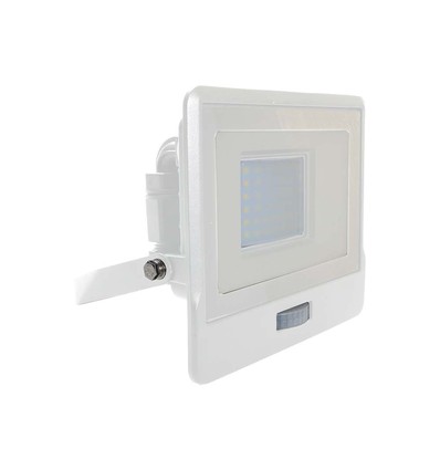 30W LED-Flutlicht mit Sensor - Weiß, Arbeitsleuchte, Samsung LED-Chip