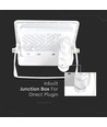 30W LED-Flutlicht mit Sensor - Weiß, Arbeitsleuchte, Samsung LED-Chip