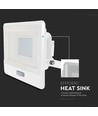 30W LED-Flutlicht mit Sensor - Weiß, Arbeitsleuchte, Samsung LED-Chip