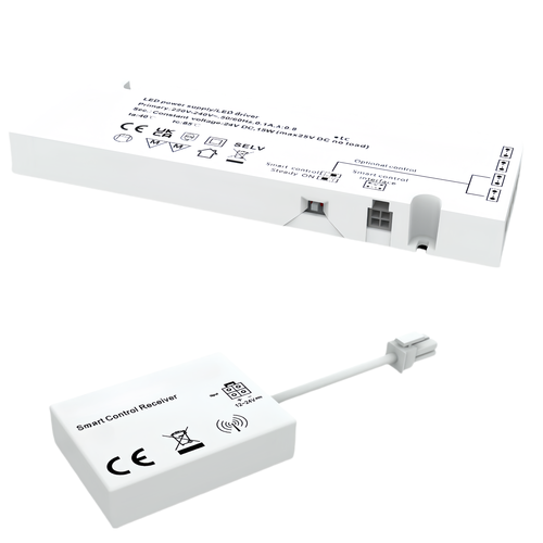 LEDlife Möbelspot dimmbare Stromversorgung 15W - Für Sono und Reco Möbelspot, RF, max. 4 Spots, inkl. Fernbedienung