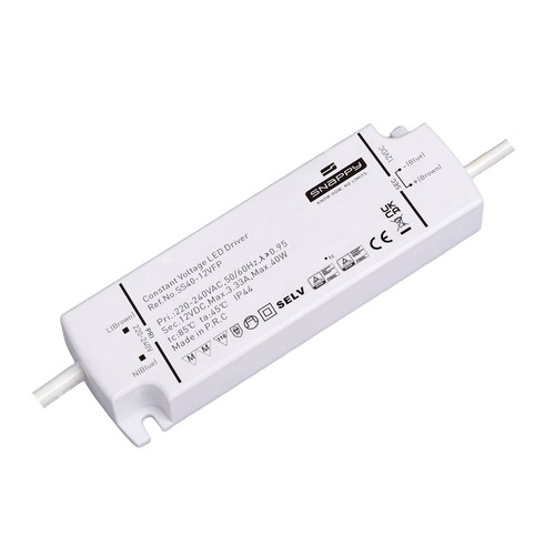Snappy 40W / 12V DC Netzteil - 3.33A, IP44