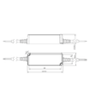 Snappy 35W / 12V DC Netzteil - 2.91A, IP67 wasserdicht