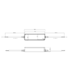 Snappy 100W / 24V DC Netzteil - 4.16A, IP67 wasserdicht, Wasserdicht