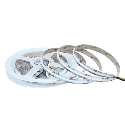 10m 21W/m RGB+CCT COB-LED-Streifen - 24V DC, IP20, 840 LEDs pro Meter, COB LED