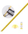 5m 7W/m 3mm COB-LED Streifen RA93 - 24V DC, IP20, 400 LEDs pro Meter, COB LED