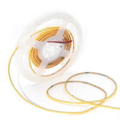 5m 7W/m 3mm COB-LED Streifen RA93 - 24V DC, IP20, 400 LEDs pro Meter, COB LED