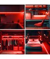8W pro Meter Rot 8x16 CLIP-ON Neon Flex LED - 24V DC, IP67
