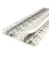 Flexibles Alu-Einputzprofil für LED-Streifen - 2 Meter, inkl. Abdeckung