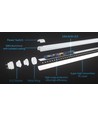 120cm / 10/15W T8-120 LED-Röhre - 200lm/w, drehbarer Sockel, 5 Jahre Garantie